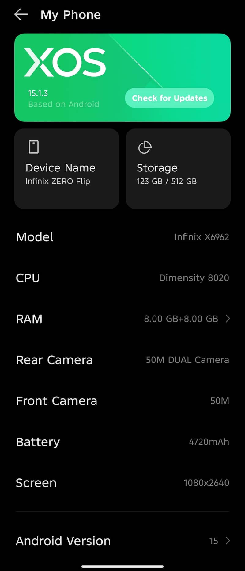 Infinix Zero Flip 6