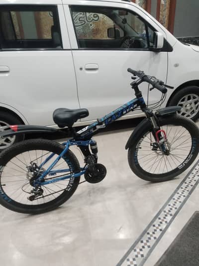 Foldable Gear Cycle (Lazer star) Dual Suspension, Disk brakes. 10/10