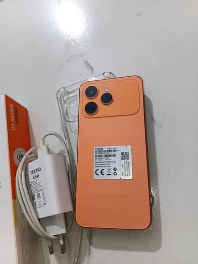 TECNO Spark 40 – Cosmic Orange