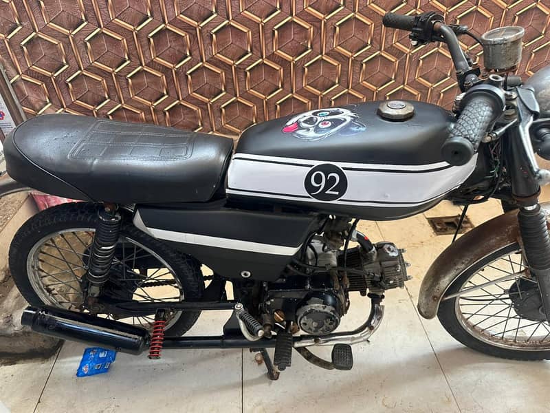 Converted Cafe Racer 1