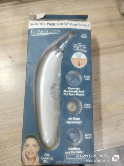 derma suction black head remover