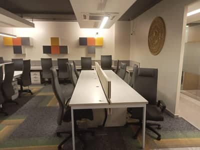 SILENT COMMERCIAL FURNISHED OFFICE SPACE AVAILABLE FOR RENT GULSHAN-E-IQBAL BLOCK 2