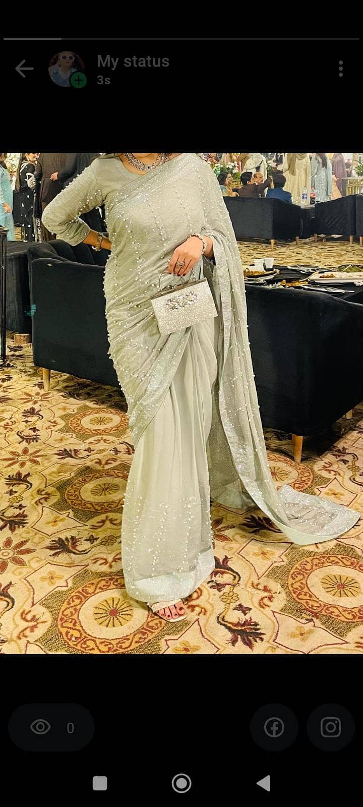 stylish saree 0