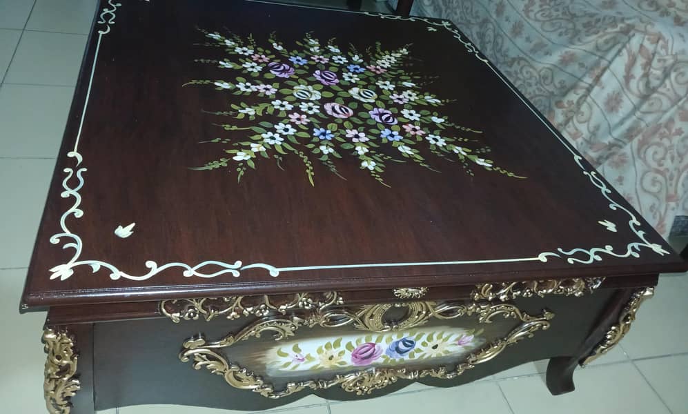 hand painted table 1