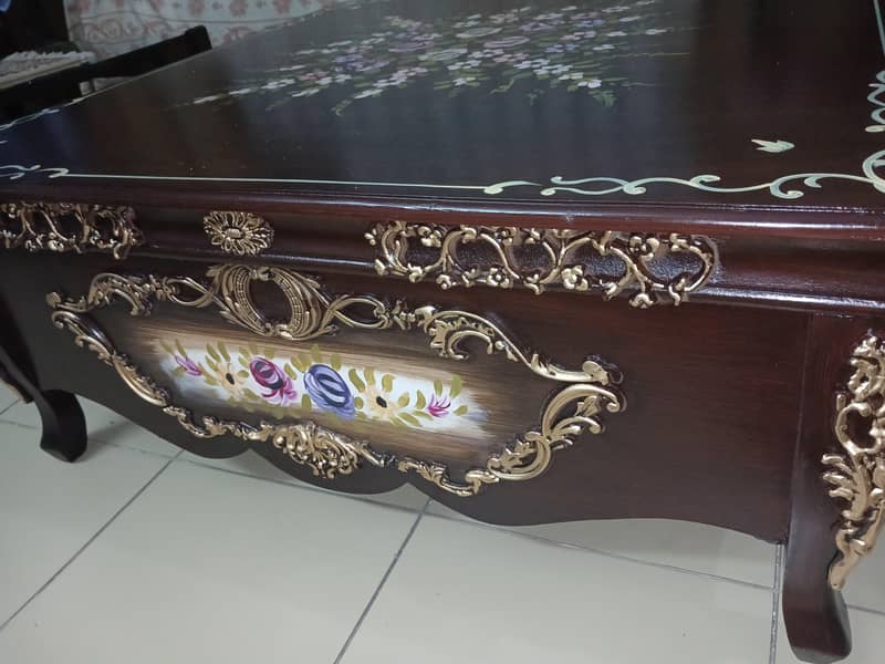 hand painted table 2