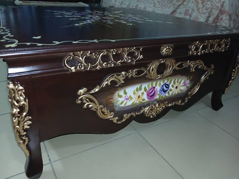 hand painted table 3