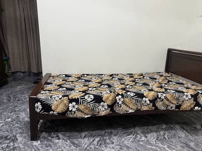 Single bed for sale without mattress