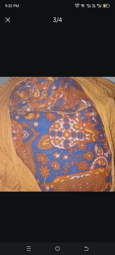 1 Razai and 3  talai for charpai