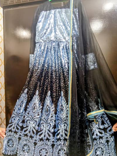 net fancy frock