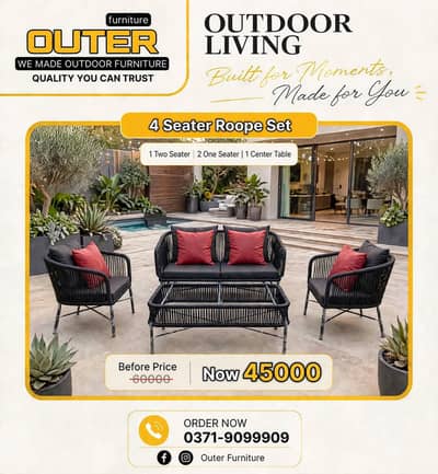 Outdoor Garden and Restaurant furniture. . . .