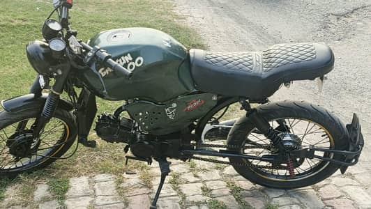 70 converted cafe racer highly modified bike
