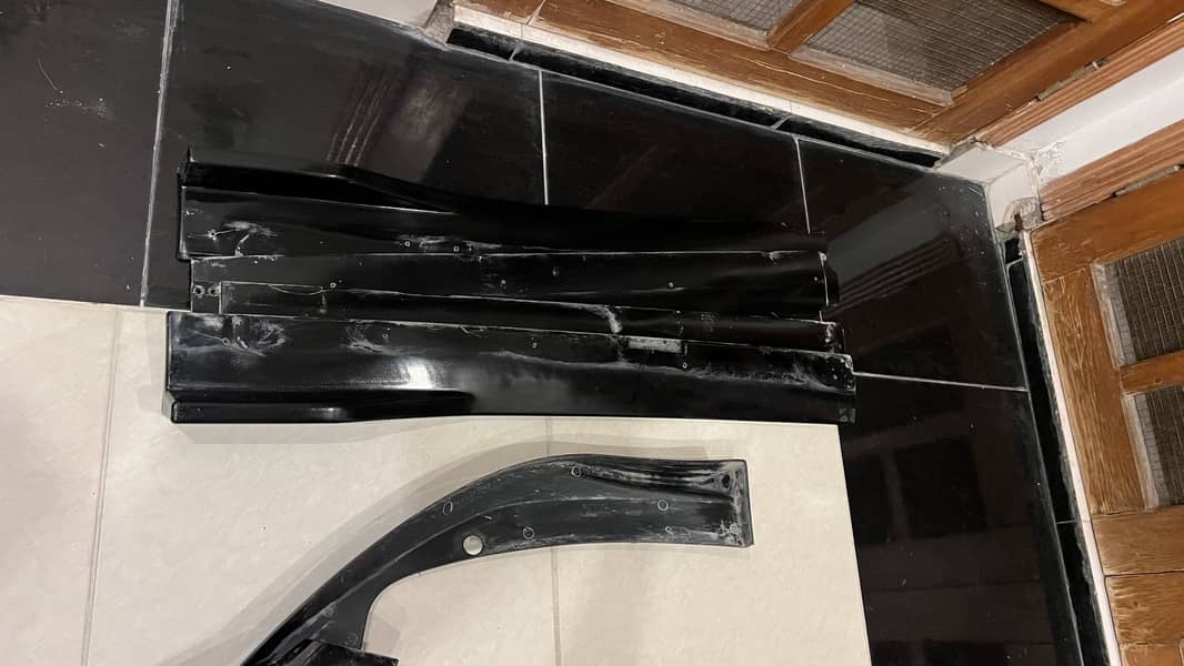 Diffuser batman mirror side skirts front lips 2