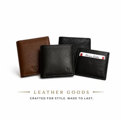 Leather Wallets  (Available in quantity)