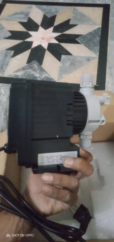 dozing pump 6 l filtration plant