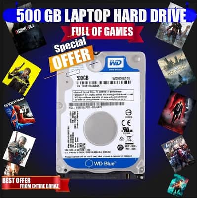 500GB GAMING HARD DRIVE FOR LAPTOP! 