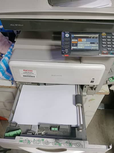 Ricoh Aficio MP 301SPF Photocopier Printer Scanner