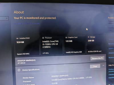 HP 384 G4 Core i5 7th Generation