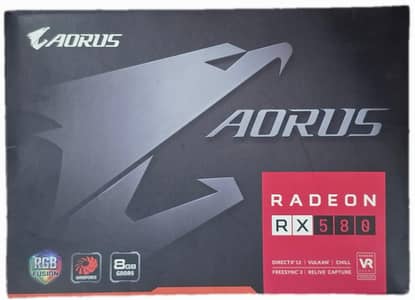 Aorus Gigbyte RX 580 8GB