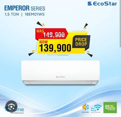 Eco star DC inverter 1.5 ton. . . . just 35days used