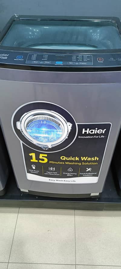haier automatic machain   9kg  03354366256
