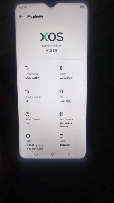 Infinix Note 11