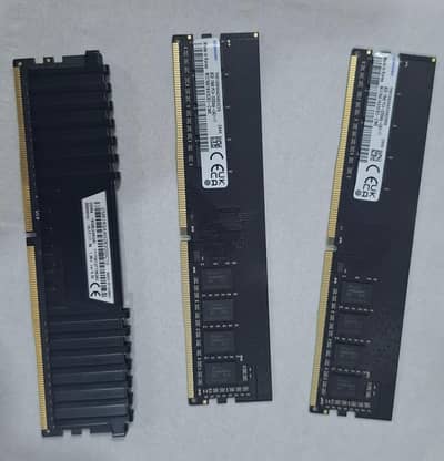 8GB 3200/3000 MHz DDR4- SAMSUNG / CORSAIR RAMs