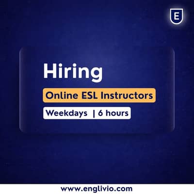 Hiring Online English Instructors