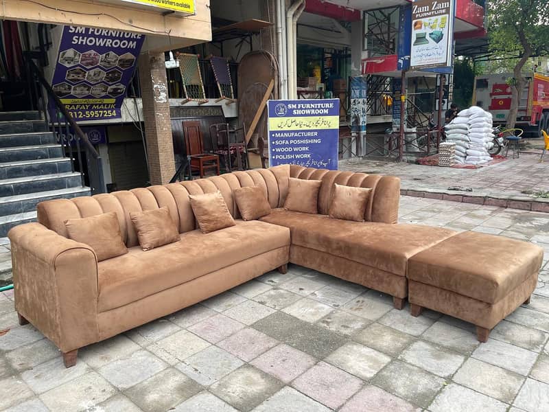 L shape 7 seater sofa 0