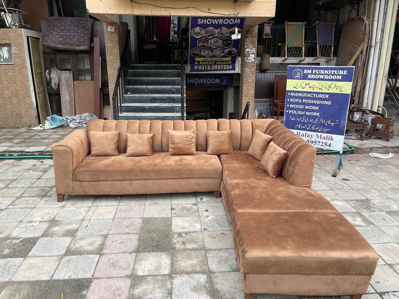 L shape 7 seater sofa 1