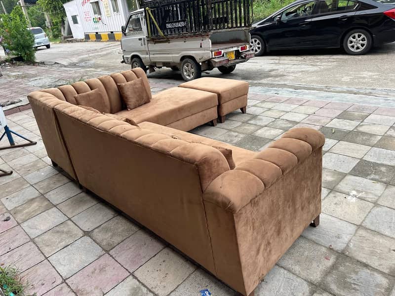 L shape 7 seater sofa 2