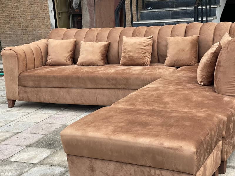 L shape 7 seater sofa 3
