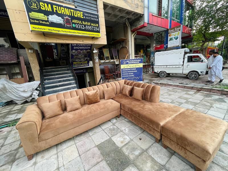 L shape 7 seater sofa 4