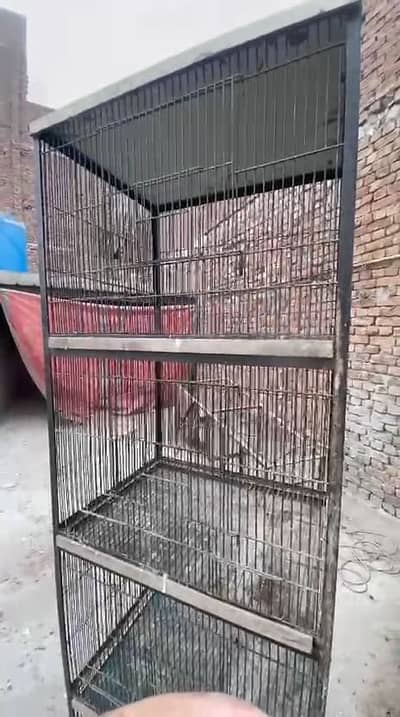 4 Portion Parrot cage