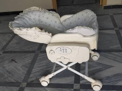 Babay Cot 3in1 swings dining chair and baby cot