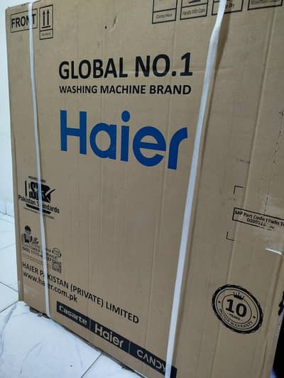 Haier washing machine new