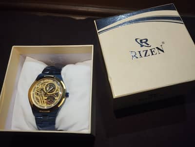 ⌚ BRAND NEW RIVEN AUTOMATIC SKELETON WATCH – Rs. 8,999
