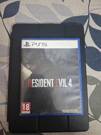 Resident Evil 4 original Cd for Ps5.