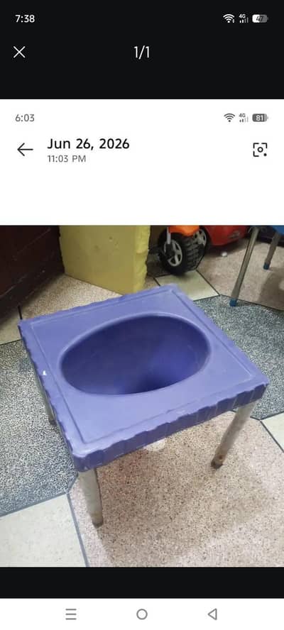 used toilet seat plastic normal condition