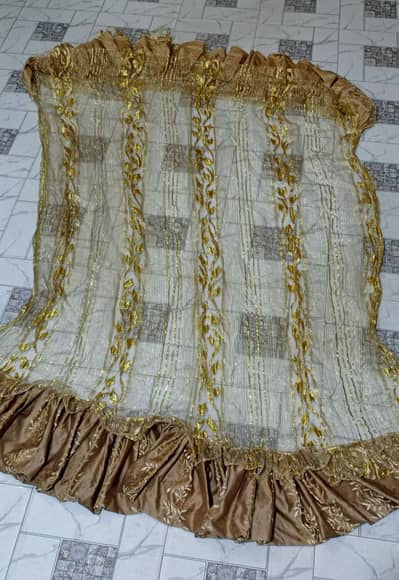 Stylish golden design Curtain