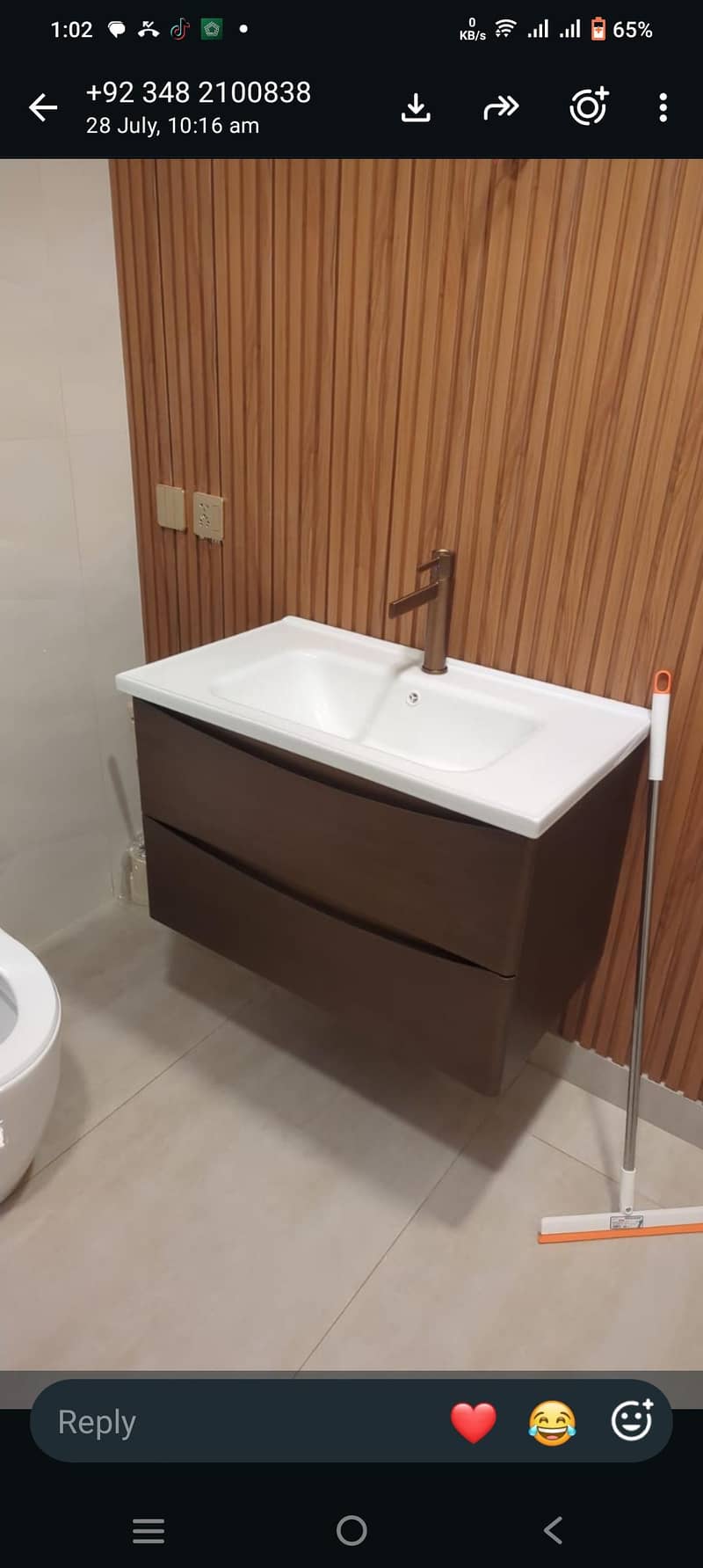 Imported Bathroom Vanities with 3 year warranty / Commode Pairs 6