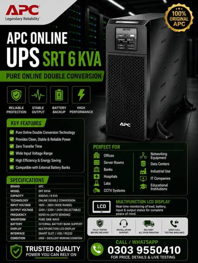 Apc Online Ups Srt  5000vA