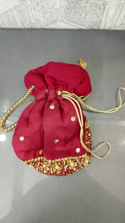 bridal dresses for sale with purse / pouch