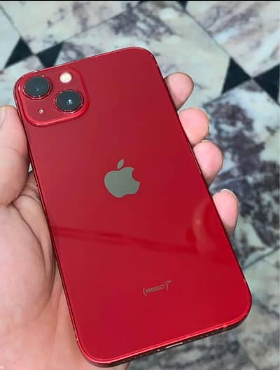 IPHONE 13 256GB NON PTA RED COLOUR 100%HEALTH