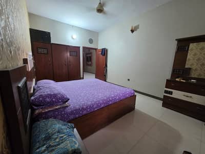 Premium Wooden Bedroom Set - Bed, Side Tables & 3Door Wardrobe