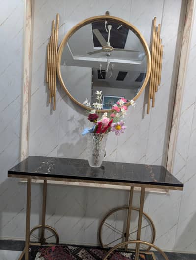 modern mirror with latest console