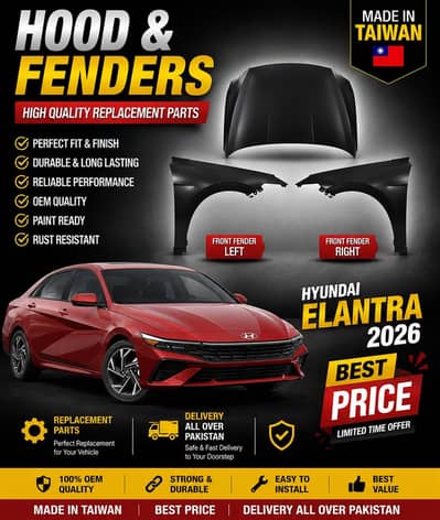 Elantra Tucson Sportage Bonnet / Hood / Fenders for Sale