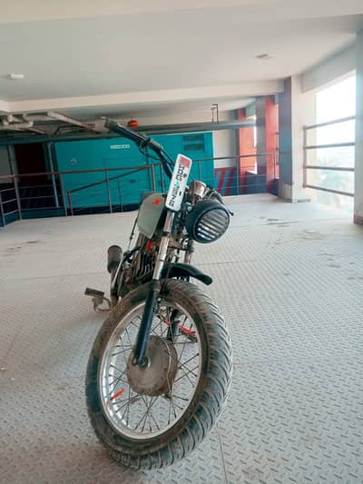 Honda hs coverted to cafe racer