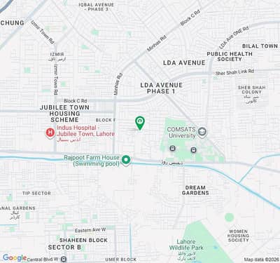 10 MARLA PLOT AVAILABLE FOR SALE IN LDA AVENUE 1 BLOCK M . . HOT LOCATION
