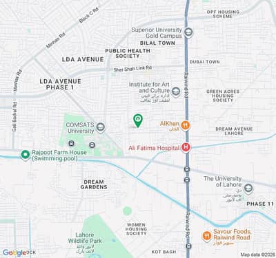 10 MARLA PLOT AVAILABLE FOR SALE IN LDA AVENUE 1 BLOCK L. . HOT LOCATION