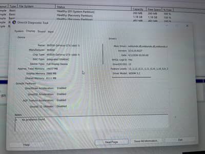 HP OMEN Intel Core i7 — 10th Generation 6gb Graphics card